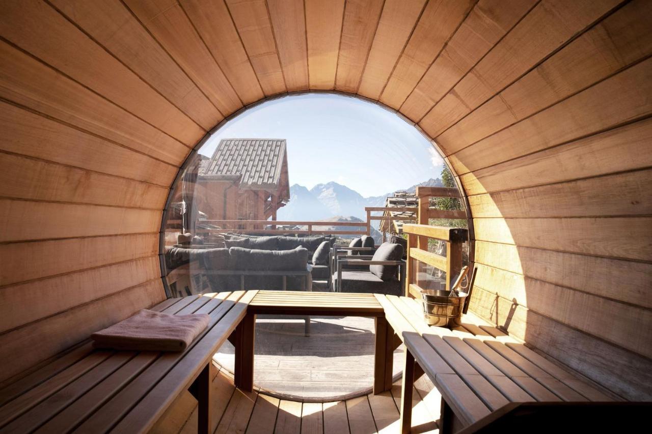 Grandes Rousses Hotel & Spa Alpe d'Huez Exterior foto The spa at the Hotel de Crillon