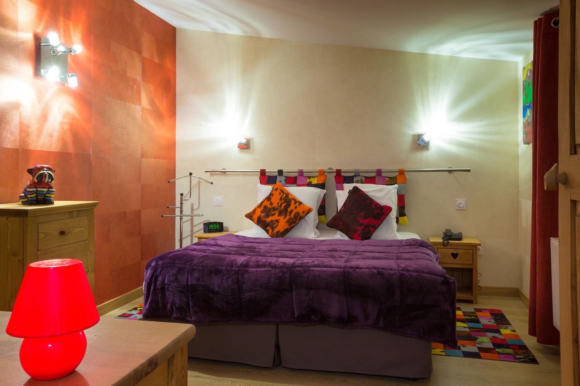 Grandes Rousses Hotel & Spa Alpe d'Huez Exterior foto A room at the hotel