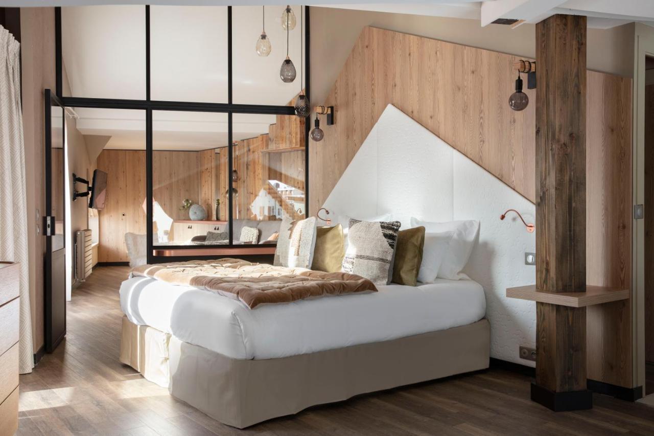 Grandes Rousses Hotel & Spa Alpe d'Huez Exterior foto A room at the hotel