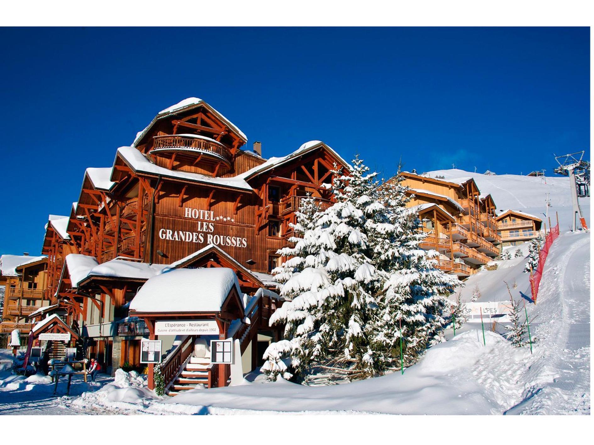 Grandes Rousses Hotel & Spa Alpe d'Huez Exterior foto Les Saisies