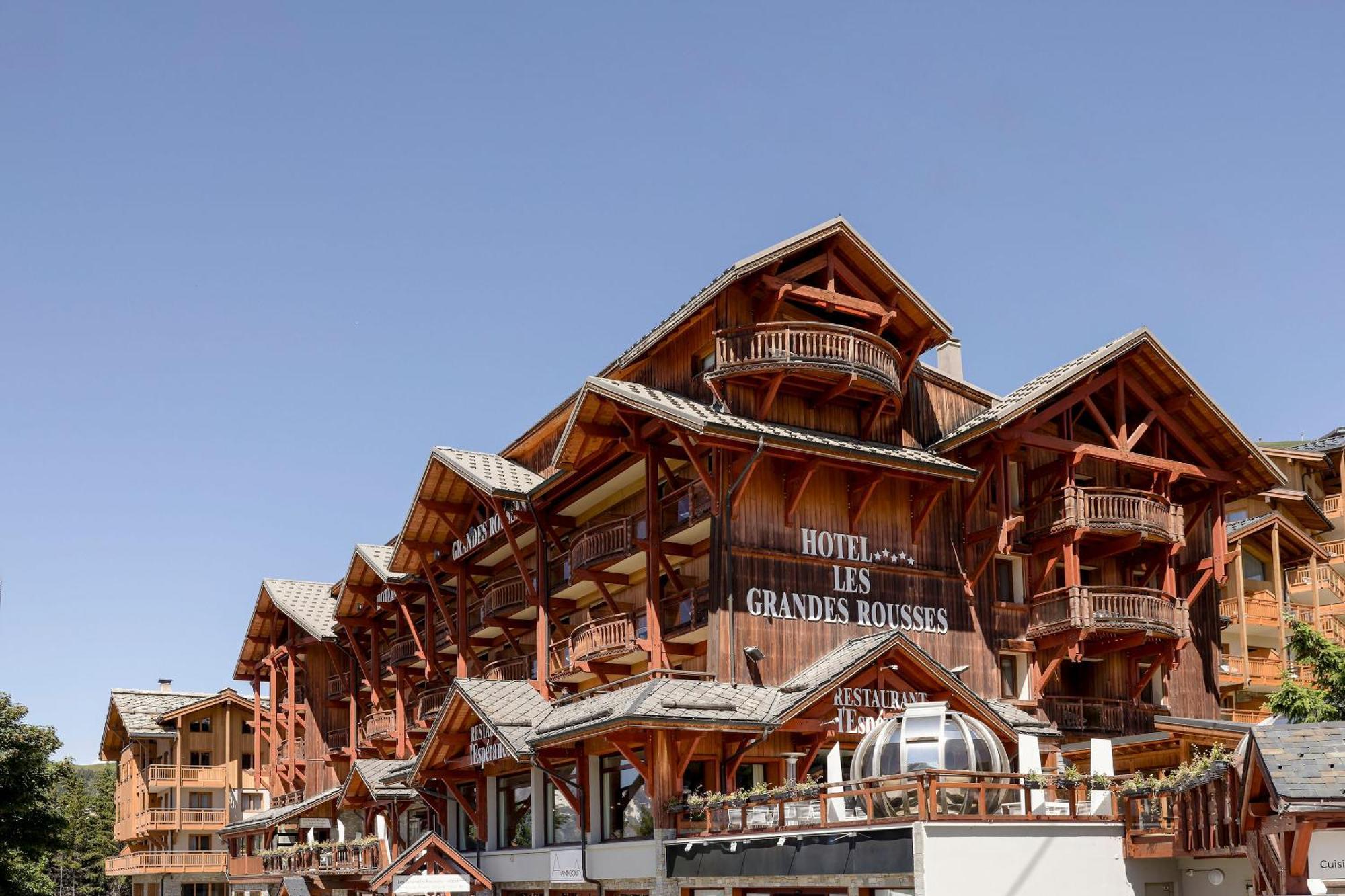 Grandes Rousses Hotel & Spa Alpe d'Huez Exterior foto Les Saisies