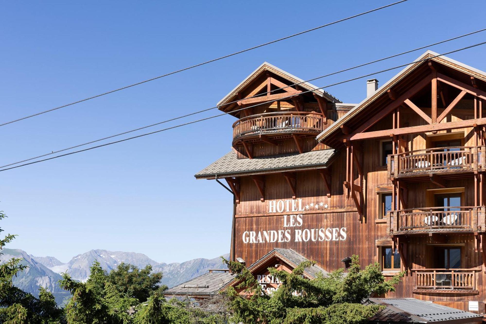 Grandes Rousses Hotel & Spa Alpe d'Huez Exterior foto